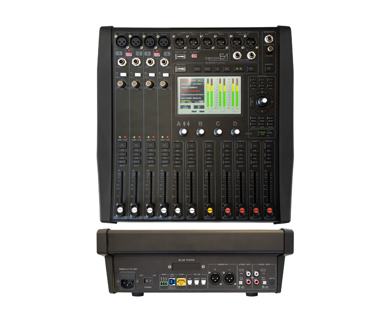 8路數(shù)控調(diào)音臺(tái)DMX208